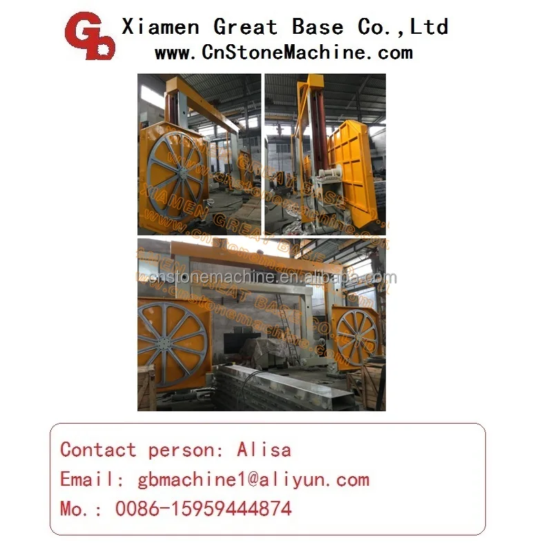 Single Diamond Wire Saw for Stone Cutting