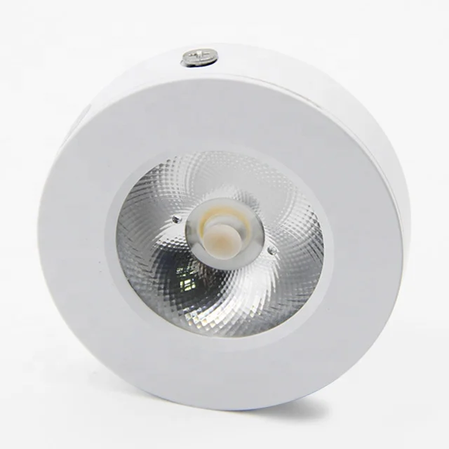 Indoor led downlight without driver 5w 10w 15w aluminum down light COB round surface mounted downlight 10w