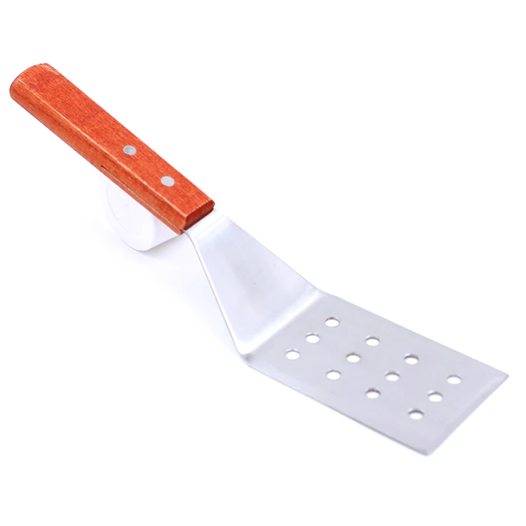Wooden Handle Metal Blade Cooking Dough Scraper