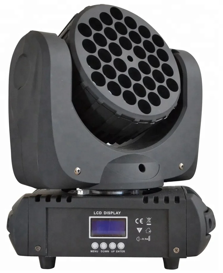 36*3W RGB RGBW 108W Stairville MH-100 8-degree Sharpy Beam 36x3W LED Moving Head Light