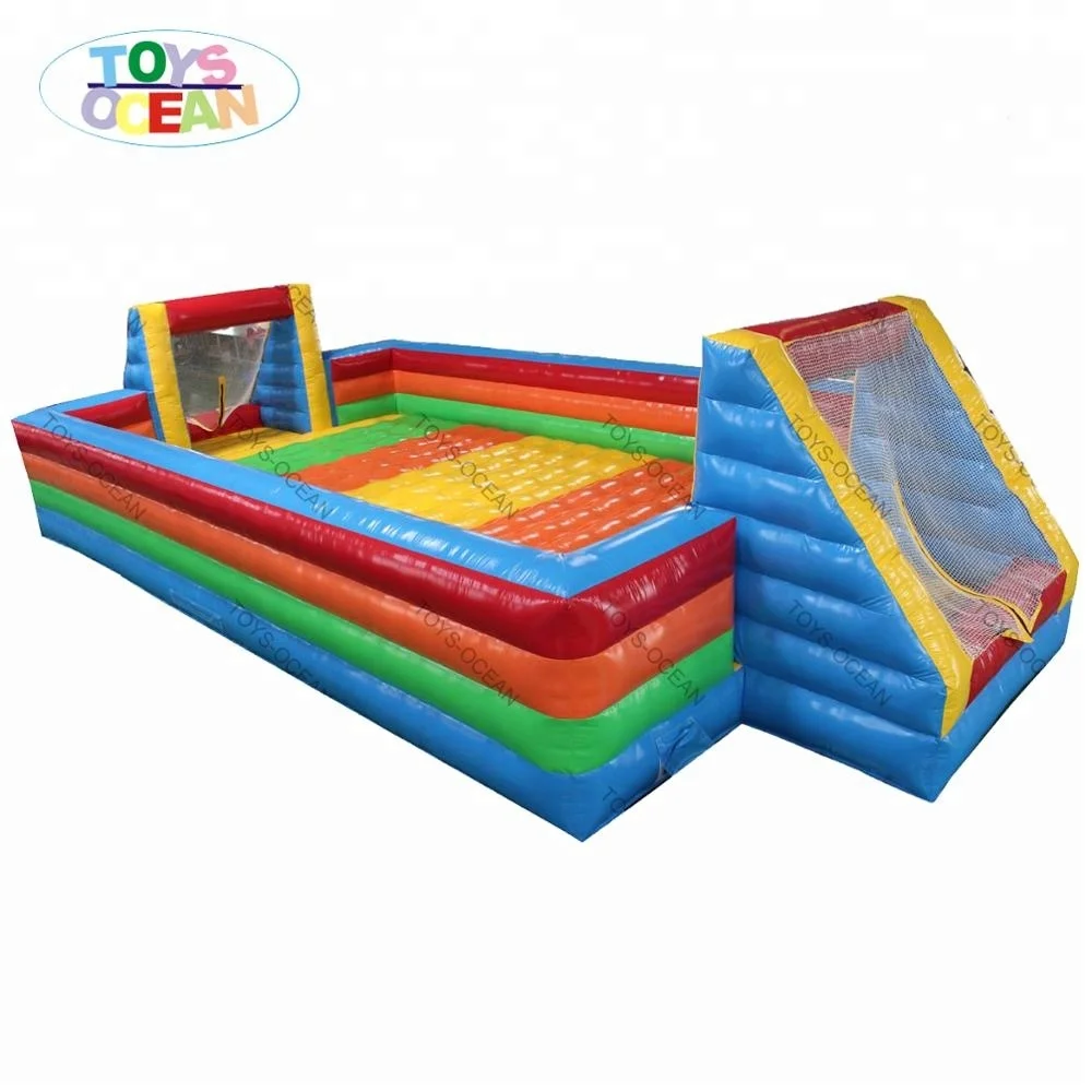 Hot Sale Custom Inflatable Sports Football Soccer Field and Soap Soccer Field