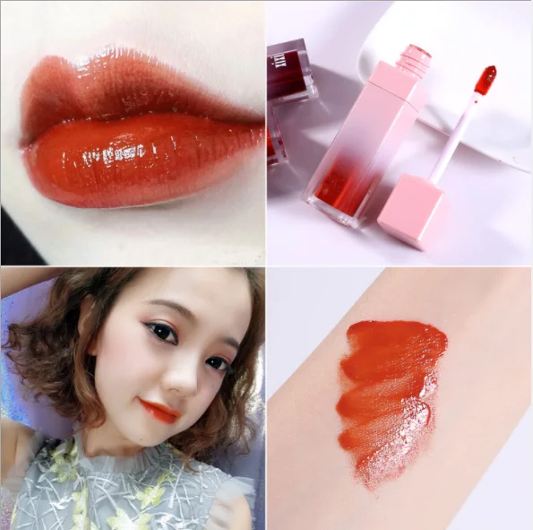 Custom cosmetics Multi-color long lasting OEM  lip gloss waterproof vegan metallic private label glossy  liquid lip tint