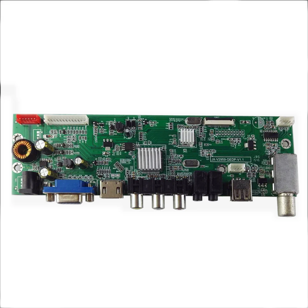 LED LCD digital TV 1080P Universal Mainboard with DVB-T+T2+C