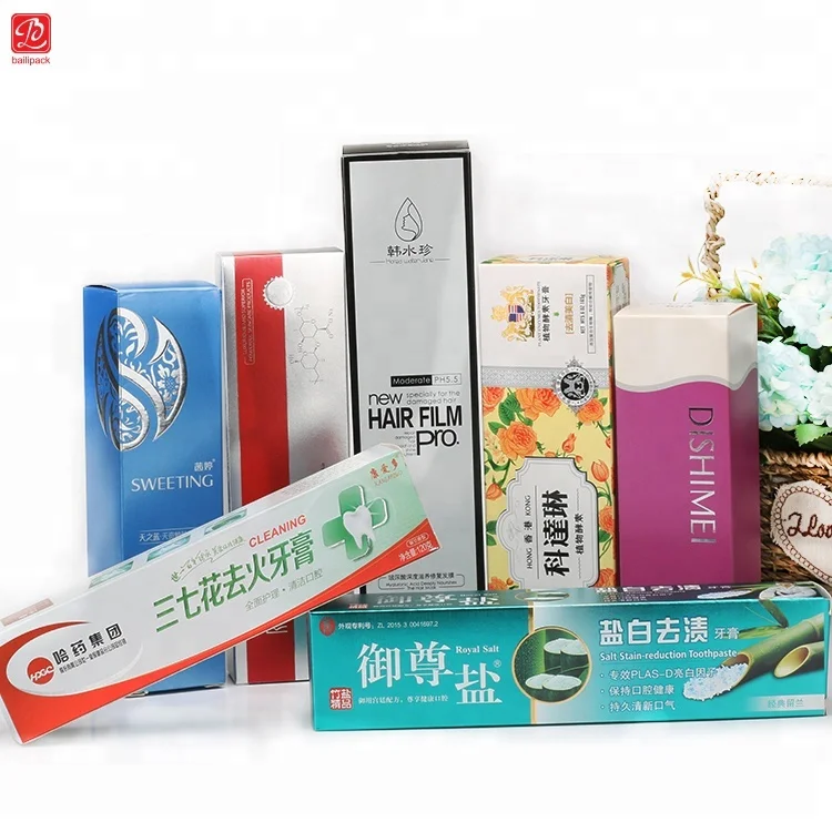 Sustainable Packaging Retail Materials Long Rectangle Paper Box Packaging Printed Logo custom