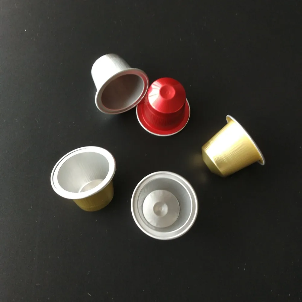  Одноразовые капсульные капсулы для кофе nespresso из алюминиевой фольги с крышкой