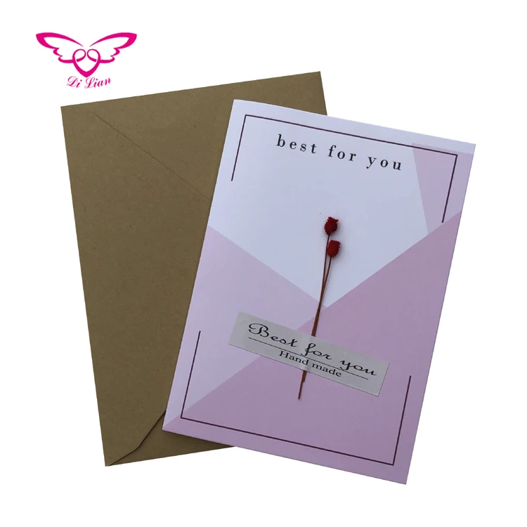 Dried Oats Stem Best For You Anniversary Cards