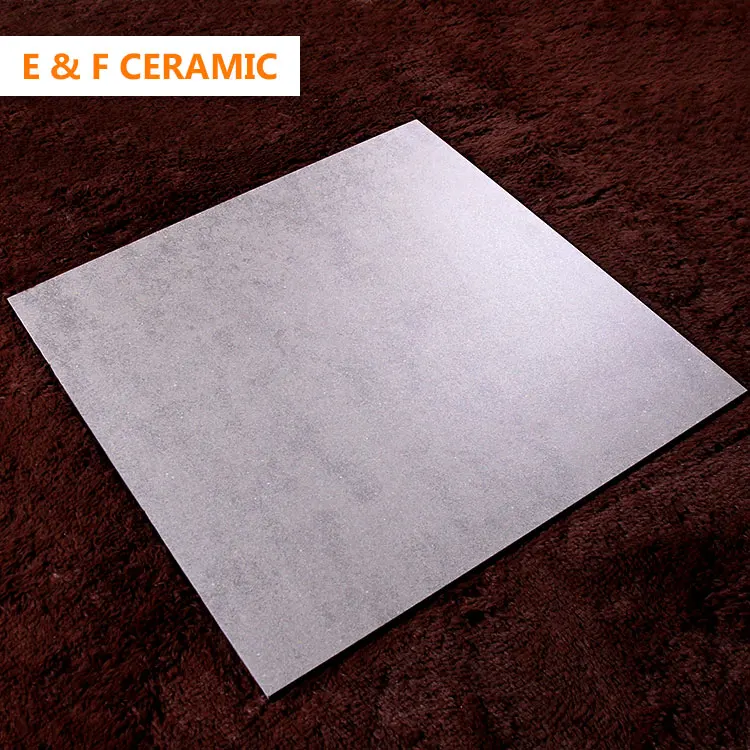 
600x600 Foshan Subway Station Matte Anti-slip Porcelain Tiles Rough Antique Grey Rustic Glazed Floor Tiles 