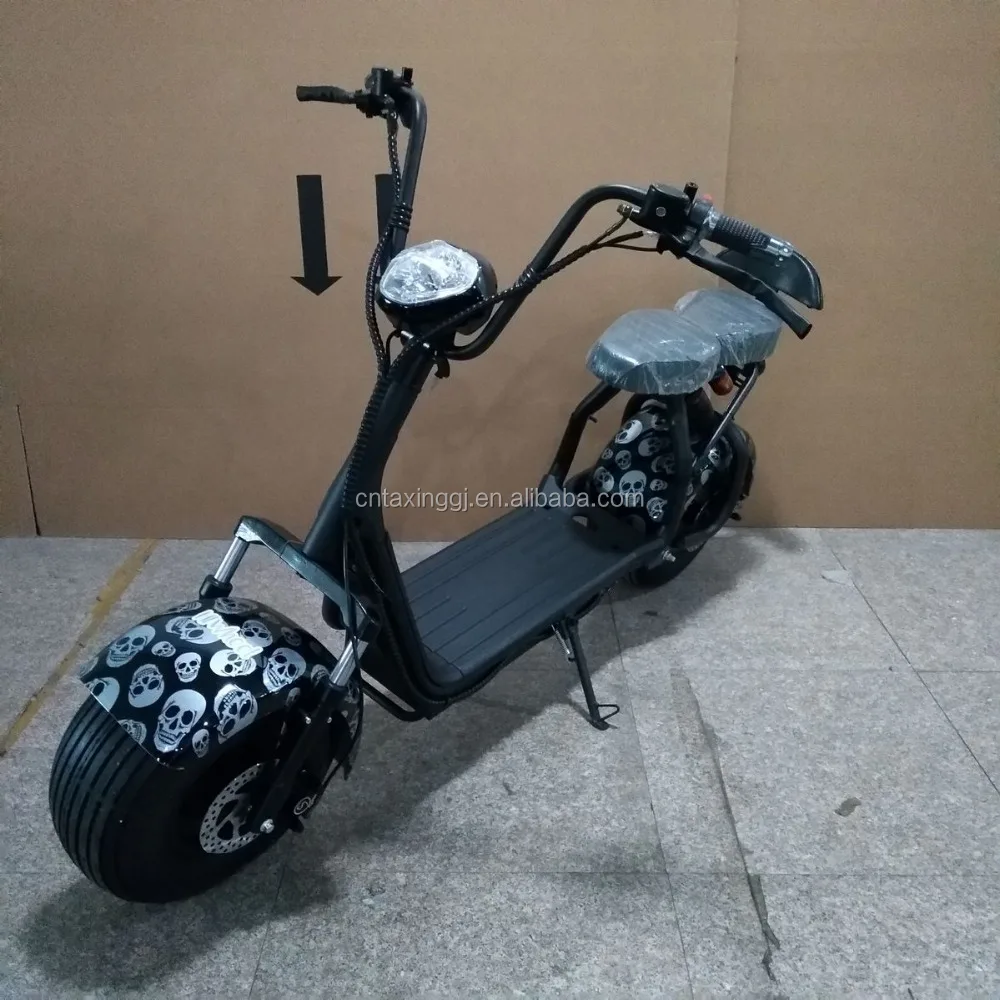 new design and removable battery electric citycoco