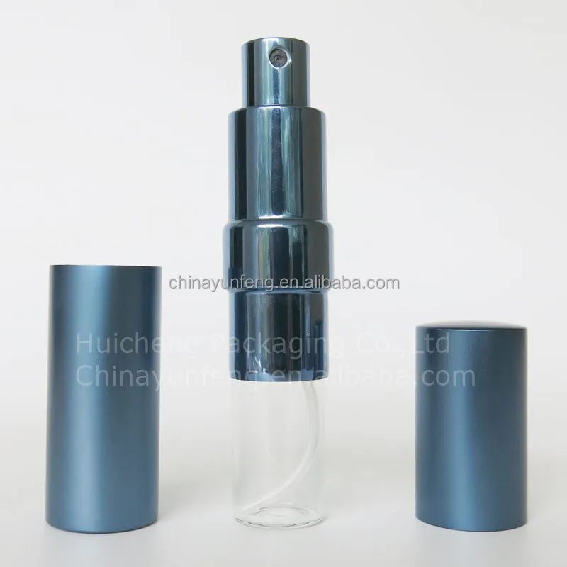 Высококачественный металлический многоразовый парфюмерный распылитель 15 мл