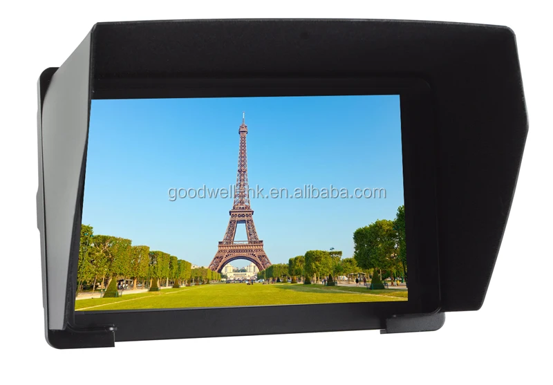 2017 Newest Ultra Slim Design 4K 1080P 7 Inch LCD Monitor with HDMI Input & Output 1920x1200 IPS Panel