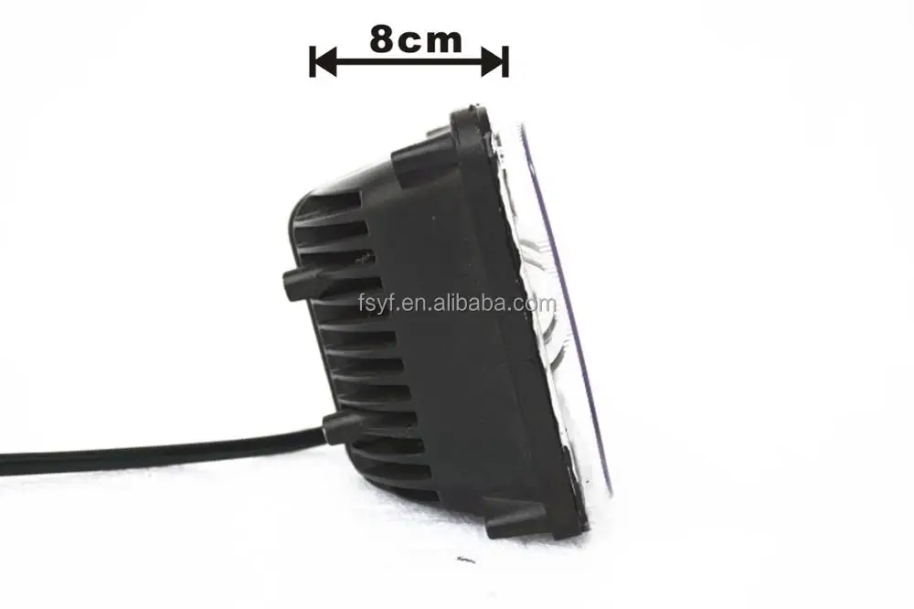 
led light bar car vehicle accessories auto lighting system Newest square 6.5inch 50W Spot Parallel beam LED work light car 45w 