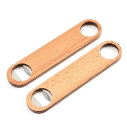 High Quality Wooden Bar Bottle Opener Beer
