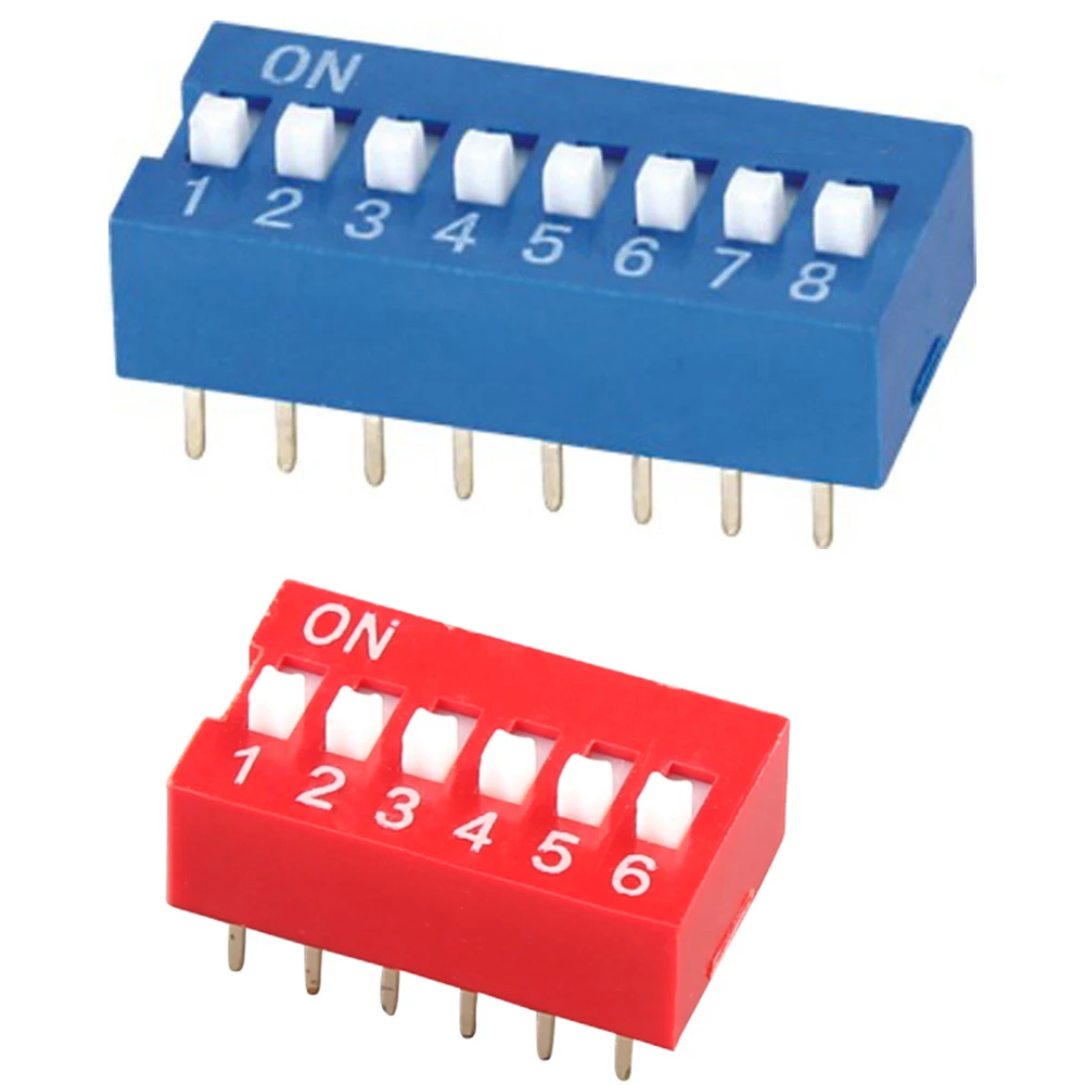 
PCB Piano DP series 2.54mm pitch DIP SWITCH 