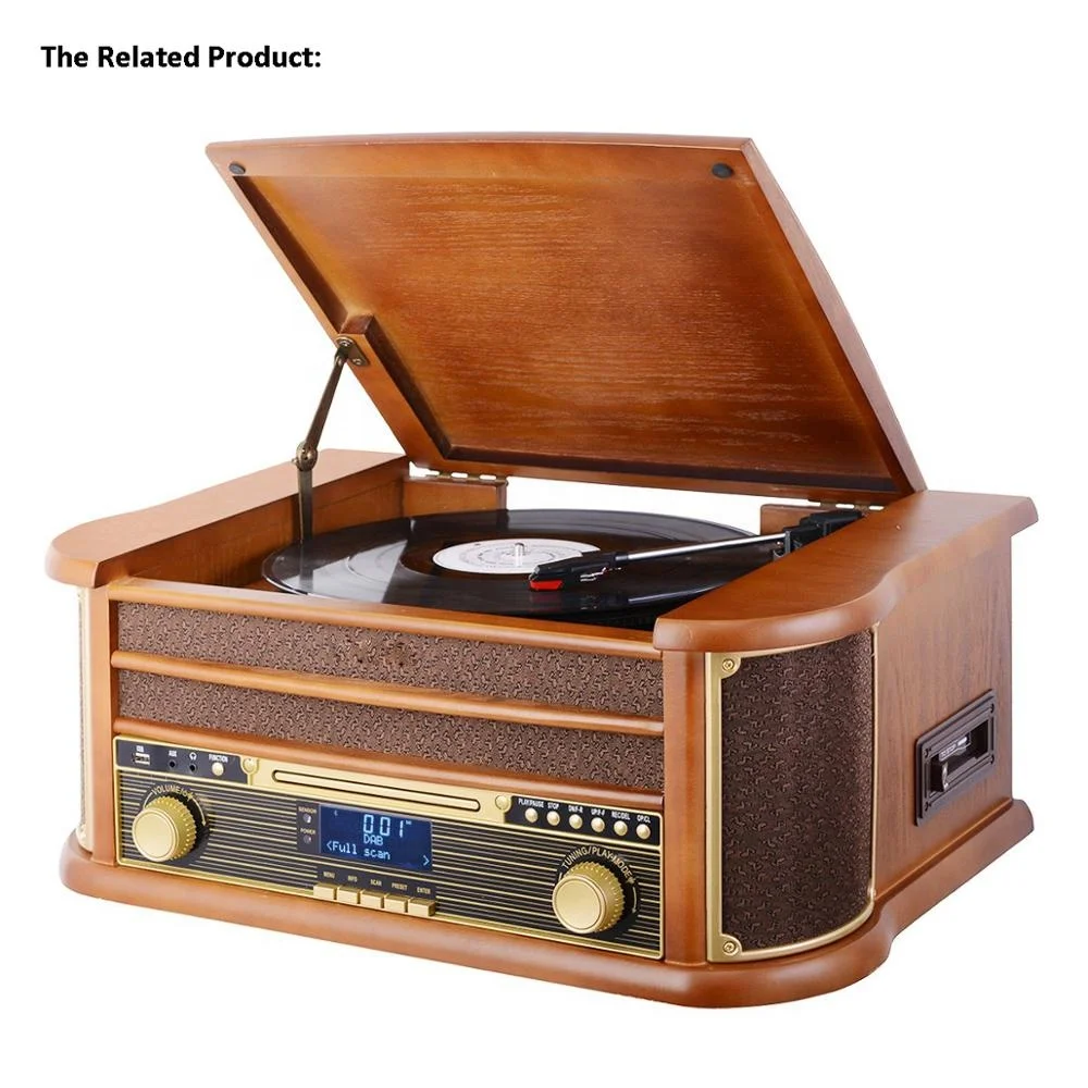 Best belt-drive wood vinyl record player turntable