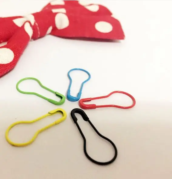 Высококачественные разноцветные медные вязальные маркеры смешанных цветов для фиксации крючком инструменты для фиксации крючком зажимы для вязания