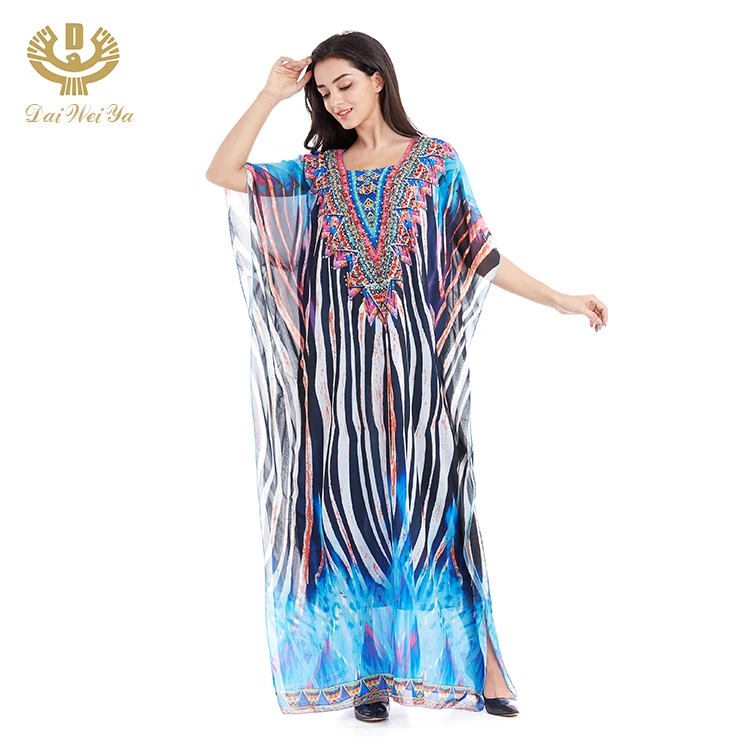 Top selling beautiful wholesale modern Indonesia muslim dress boubou african kaftan new abaya fashions