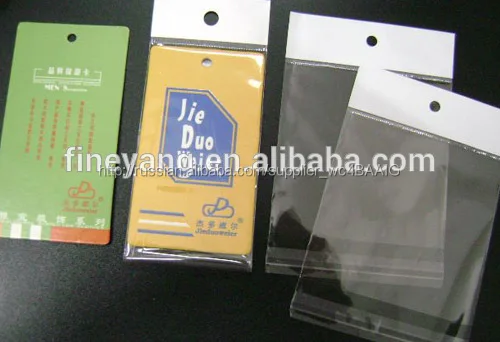 Дешевые оптовая продажа пластиковые пакеты с белым заголовка