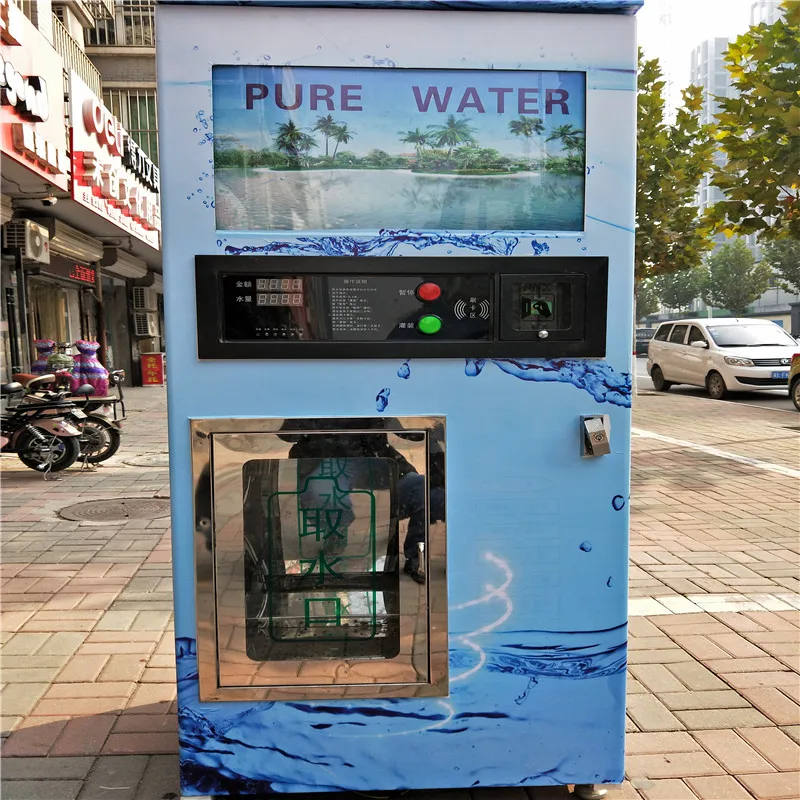 standing style commercial reverse osmosis water purifier ro water vending machine