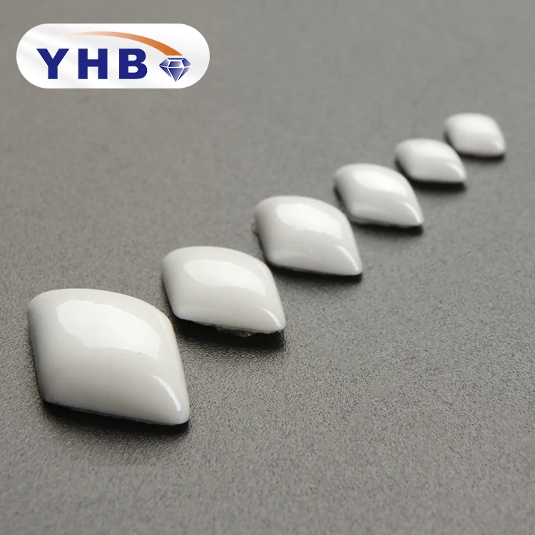 Top selling embellishments Diamond fancy ceramic decoration pearl rhinestones for dress