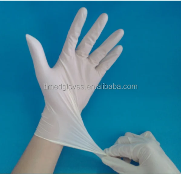 
Latex examination gloves 