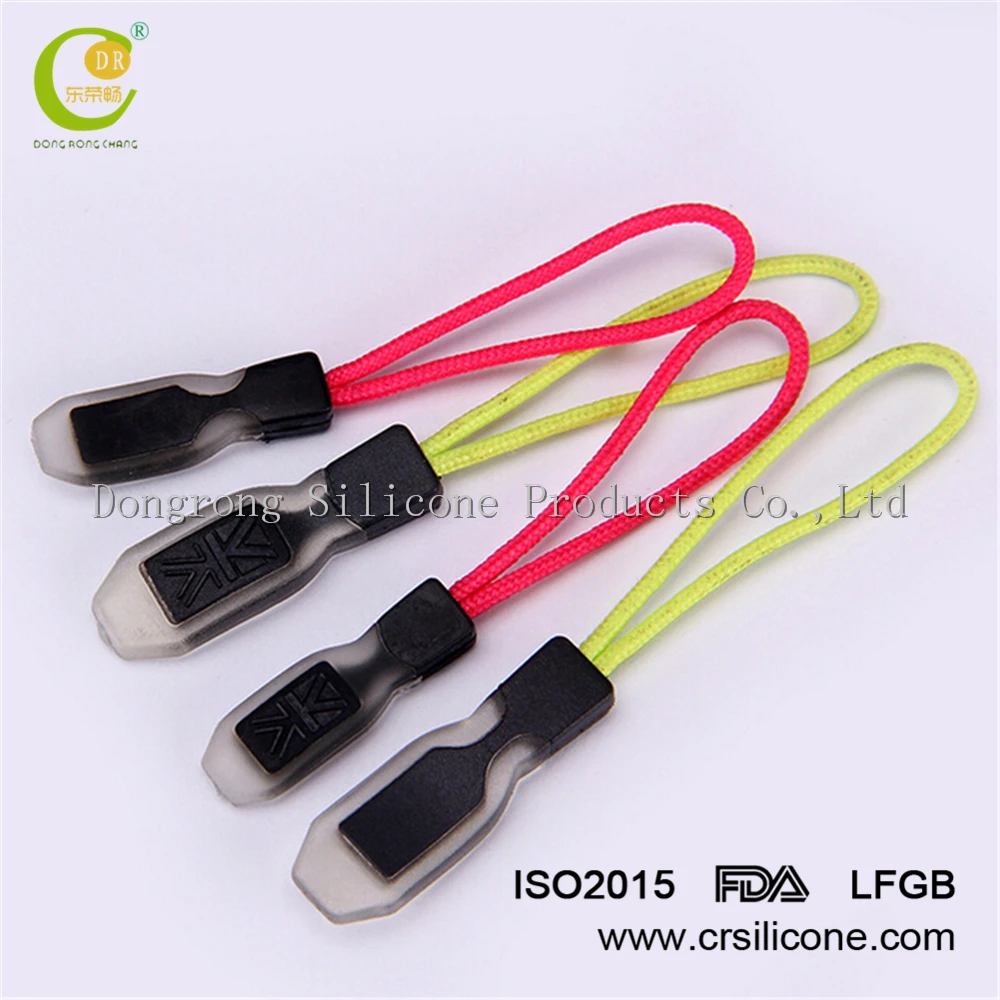 
Top quality oem logo design fashion pattern artwork embossed micro-injection custom soft pvc fancy zipper pulls 
