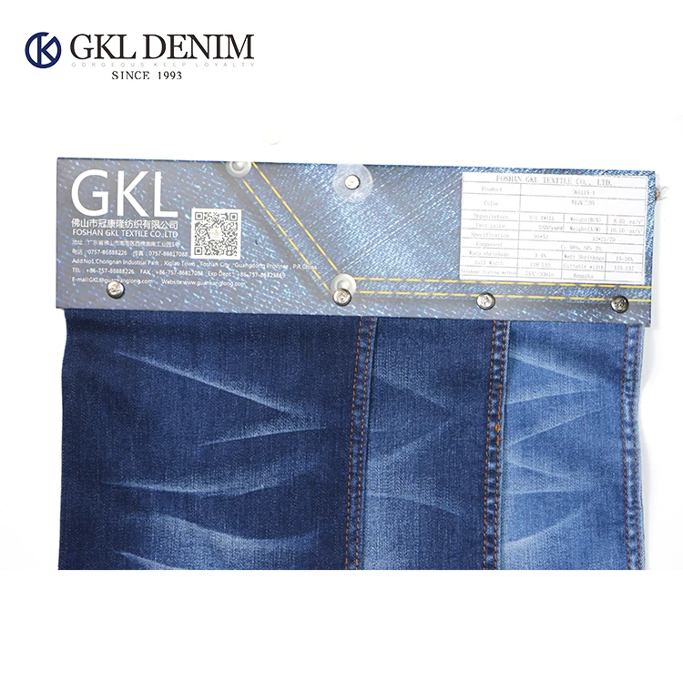 China Factory Produce Turkey Dark Blue Denim Sports Fabric For Making Shoes