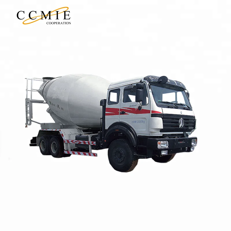 Low price of 9cbm G09ZZ mini Concrete mixer truck for sale