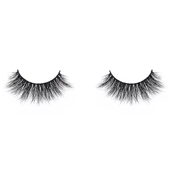 Wholesale False Lashes Eyelashes Silk Flat Lashes Mink Lashes and Custom Package Mink Hair Hand Made