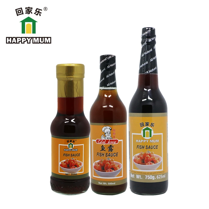 
Glass bottle halal seafood vietnam wholesale fermented vegan fish sauce 
