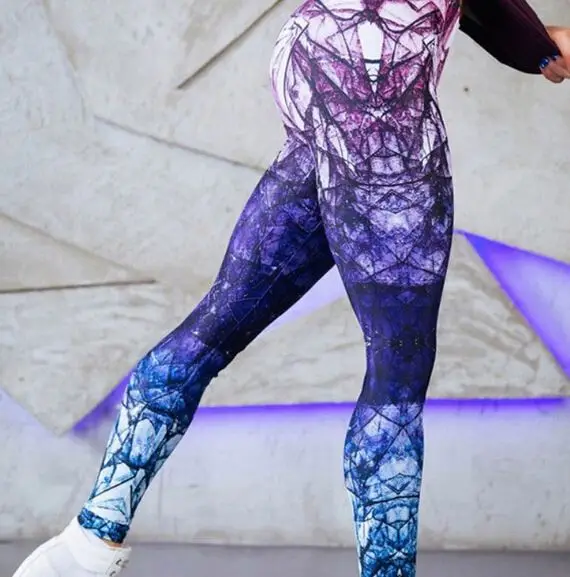 2019 Wholesale Gym Polyester Spandex Fitness Custom Printing Tights Always Yoga Sport Leggings For Women