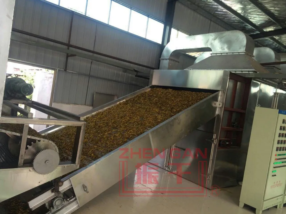 Belt Mesh Dryer for Day Lily/Day Lily/Vegetable Production Line Drying Machines