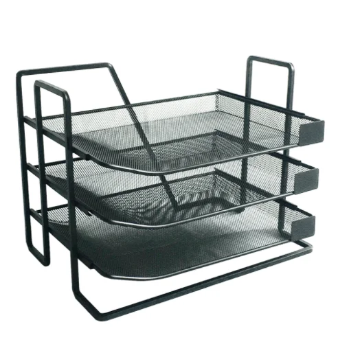 
Black File Document Letter Tray Organizer 