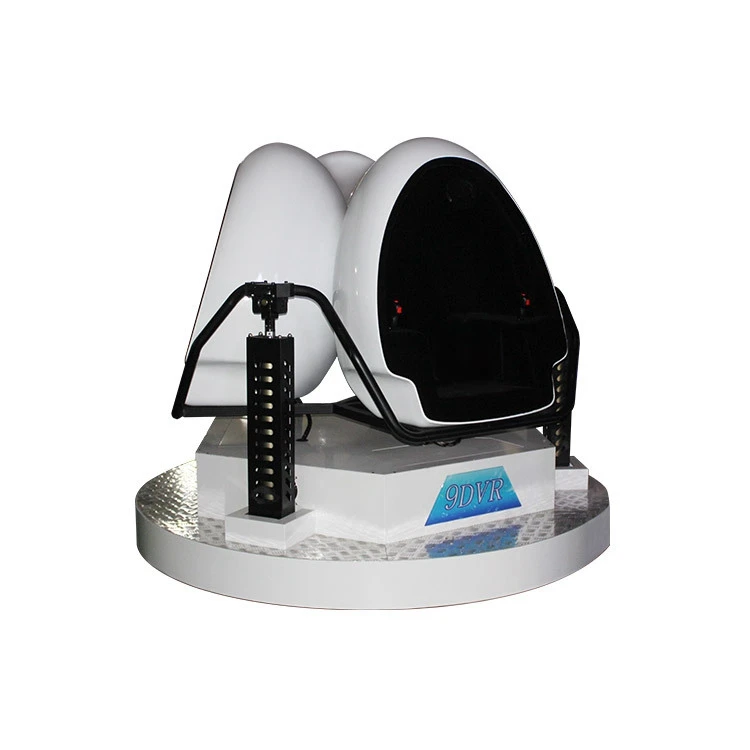 Low Price Virtual Reality 9D Vr Game Machine Simulator Double Egg Chair