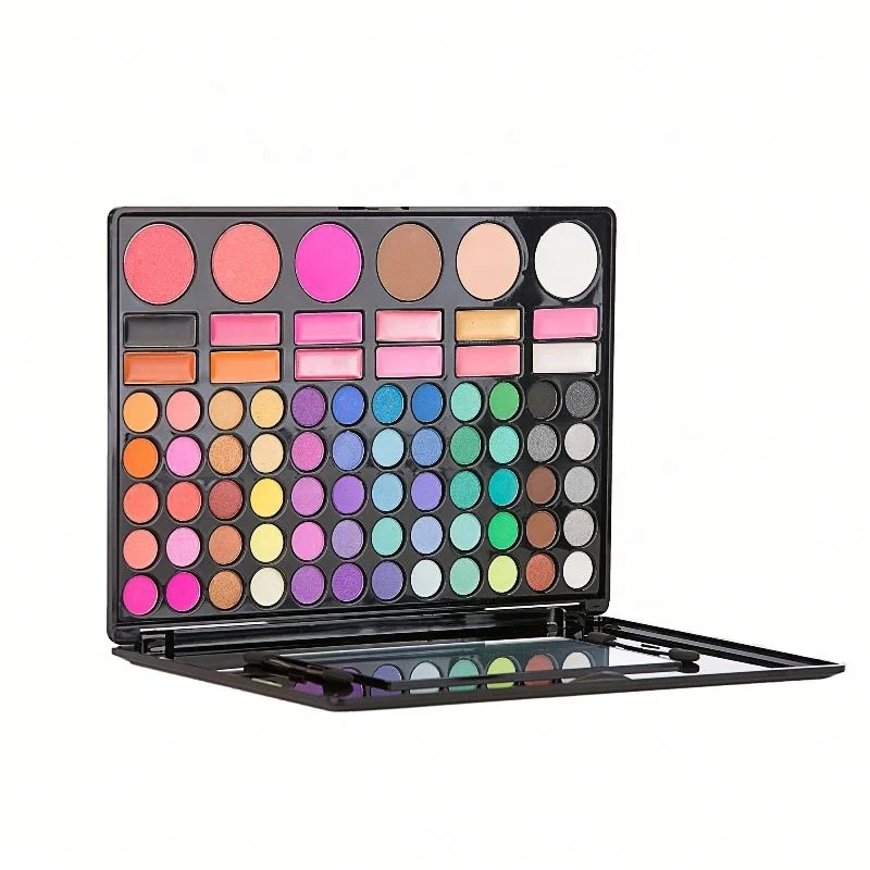 Cosmetic 78 Color matte eyeshadow make up naked eyeshadow palette with customer logo