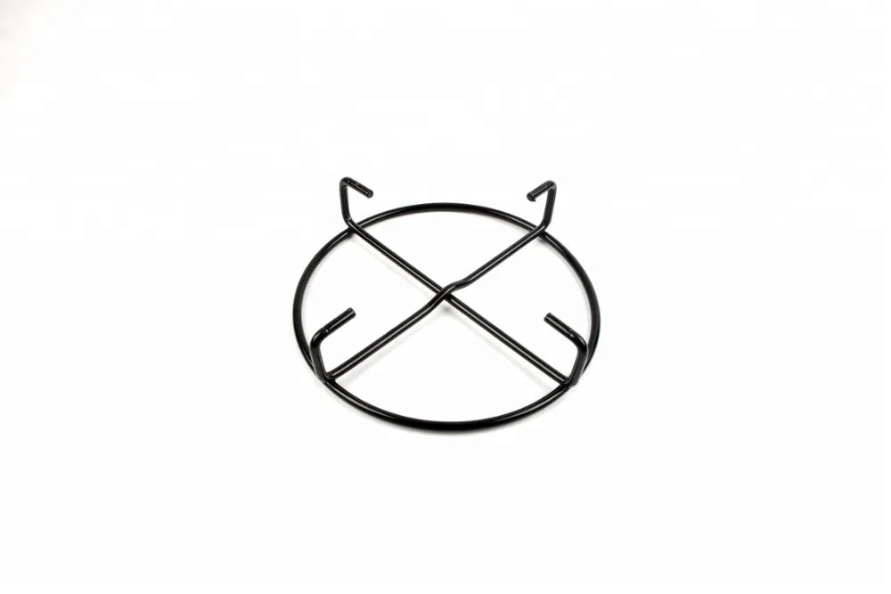 Круглый металлический термостойкий железный штатив для голландской печи