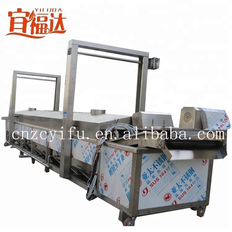 
Automatic bean curd Fried assembly line Tofu high speed fried production line 
