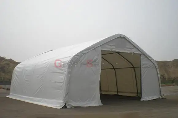 instant shelter tent for car garage, trucks, equipment storage warehouse