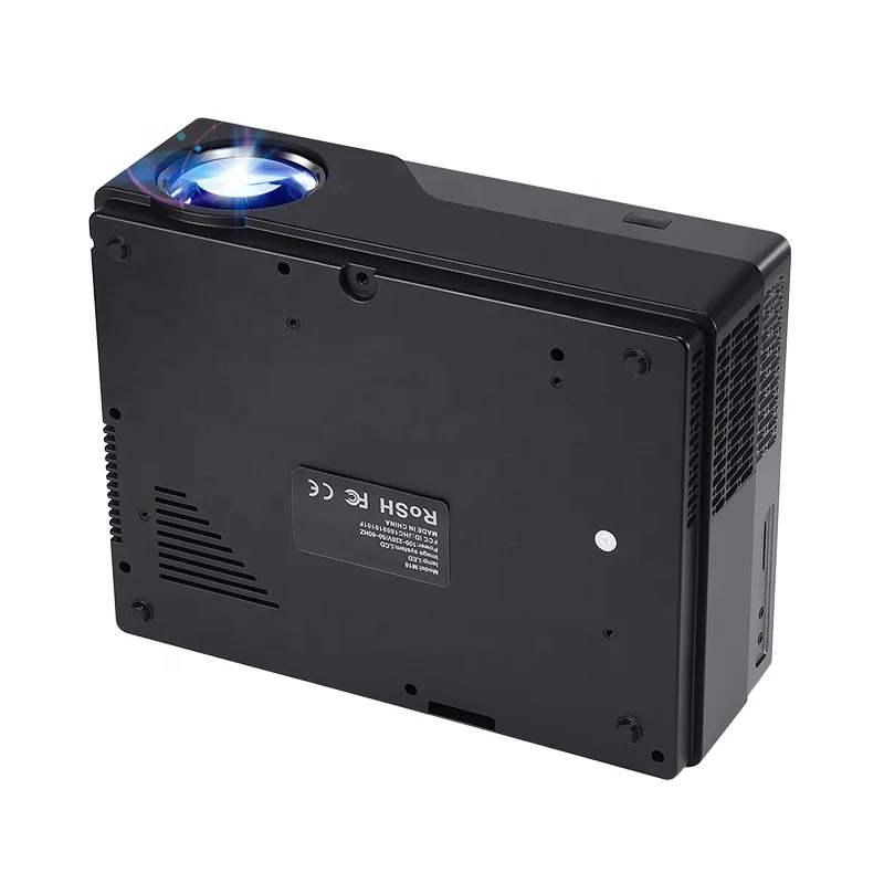 AUN Full HD Projector M18, 1920x1080P Resolution. 3D Beamer Home Theater, Video Game