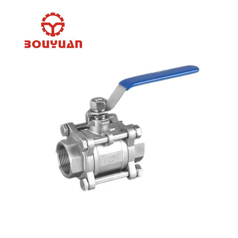 
High pressure male female ball valve Stainless steel 304 NPT thread ball valve with lock 
