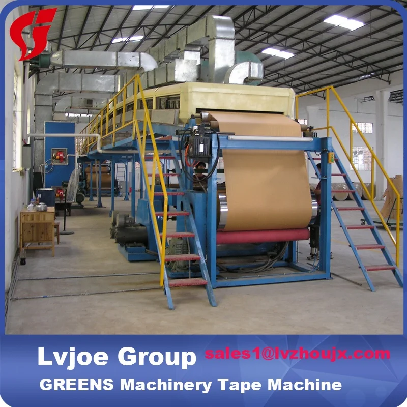 Kraft Tape Coating Machine, Craft Paper Gummed Tape Coating Machine, Kraft Paper Tape Coating Machine