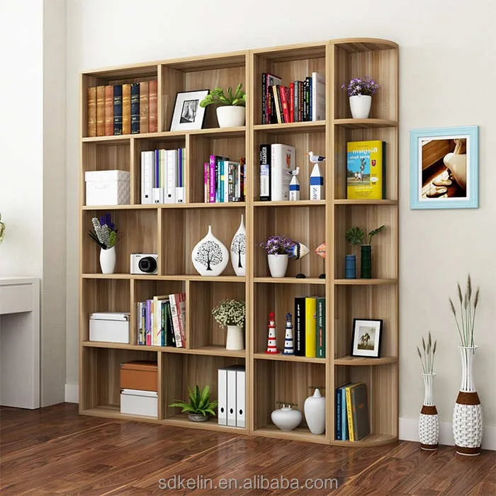 modern furniture design wooden book shelf