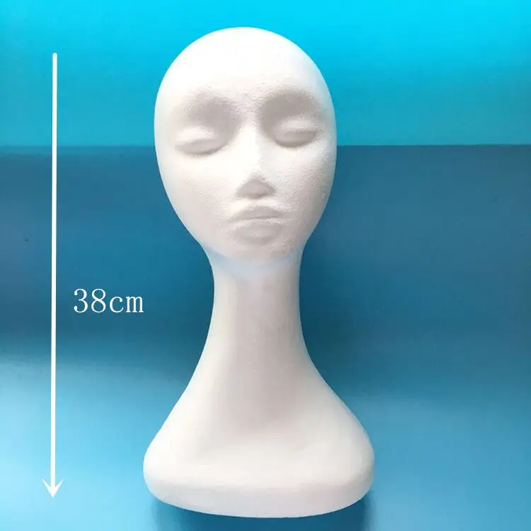 ИУ дешевая голова манекена из пенополистирола