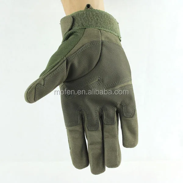 Army Airsoft Full Finger Black Olive Tan Police Tactical Military Gloves