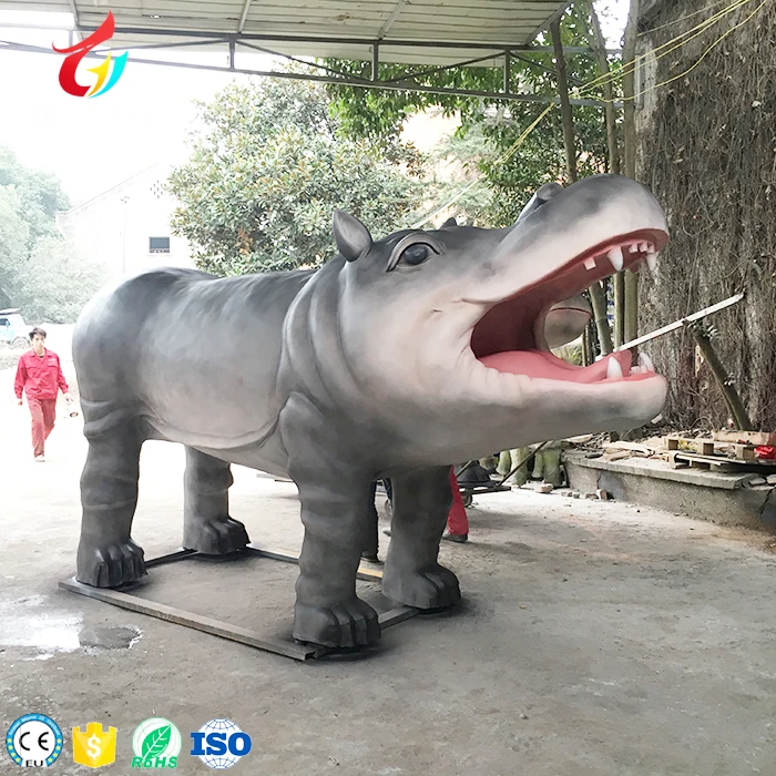 Popular Real Size Animated Statue Fiberglass Animal SCULPTURE Dino City Art & Collectible Artificial TV & Movie Character CN;SIC