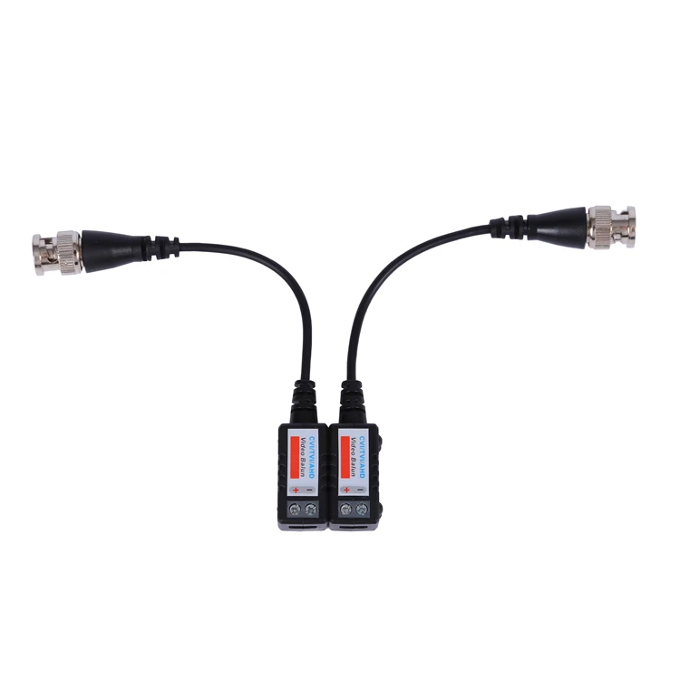 
75 ohm BNC to 120 ohm 720P 1080P 4MP 5MP HD CVI/TVI/AHD security cctv camera utp passive video balun 