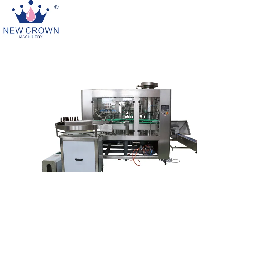 Новый Корона машины стеклянная бутылка пива машина