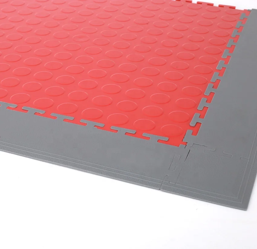 Китай, соединяющиеся напольные плитки, супер качество, временные DIY ПВХ гаражные напольные плитки