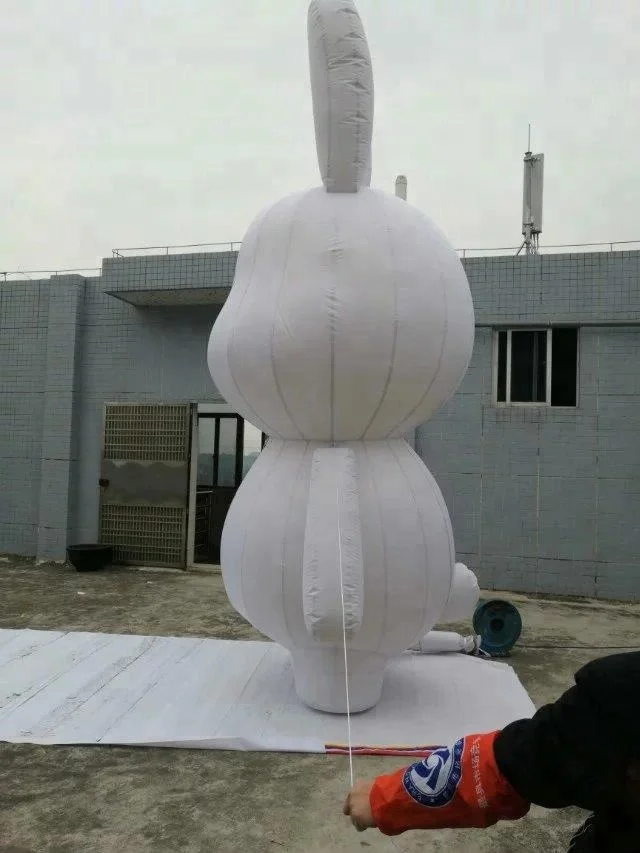 Factory prices new easter event decor inflatable cartoon animal model  inflatable  rabbit model for advertising