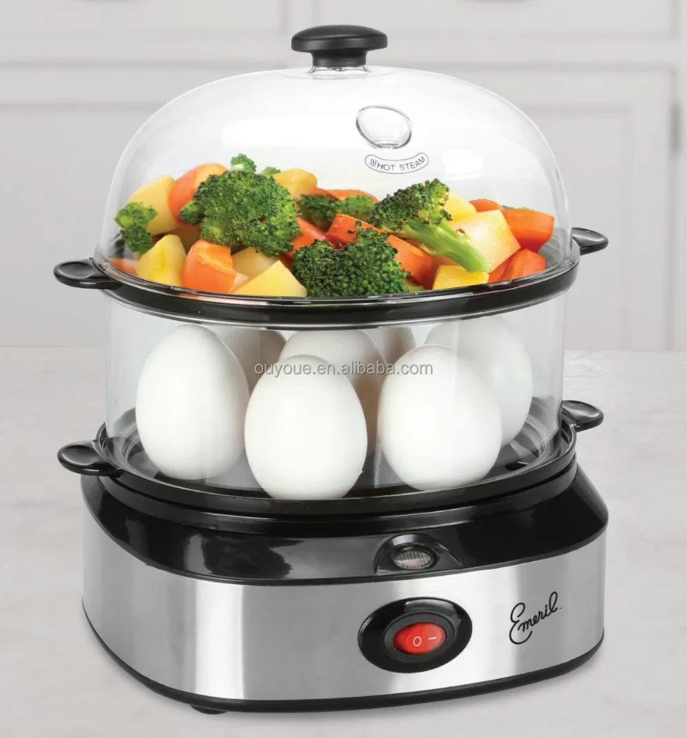 
stainless steel electric food steamer 