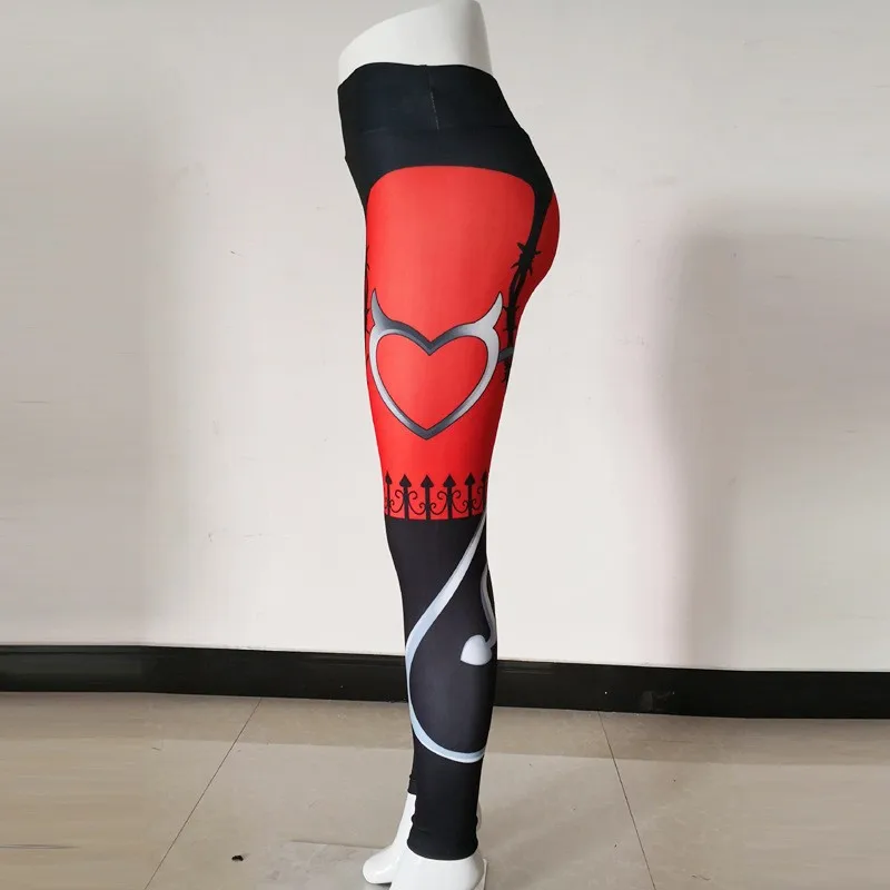 Best selling design high waist legging red and black camo breathable fashion woman workout legging